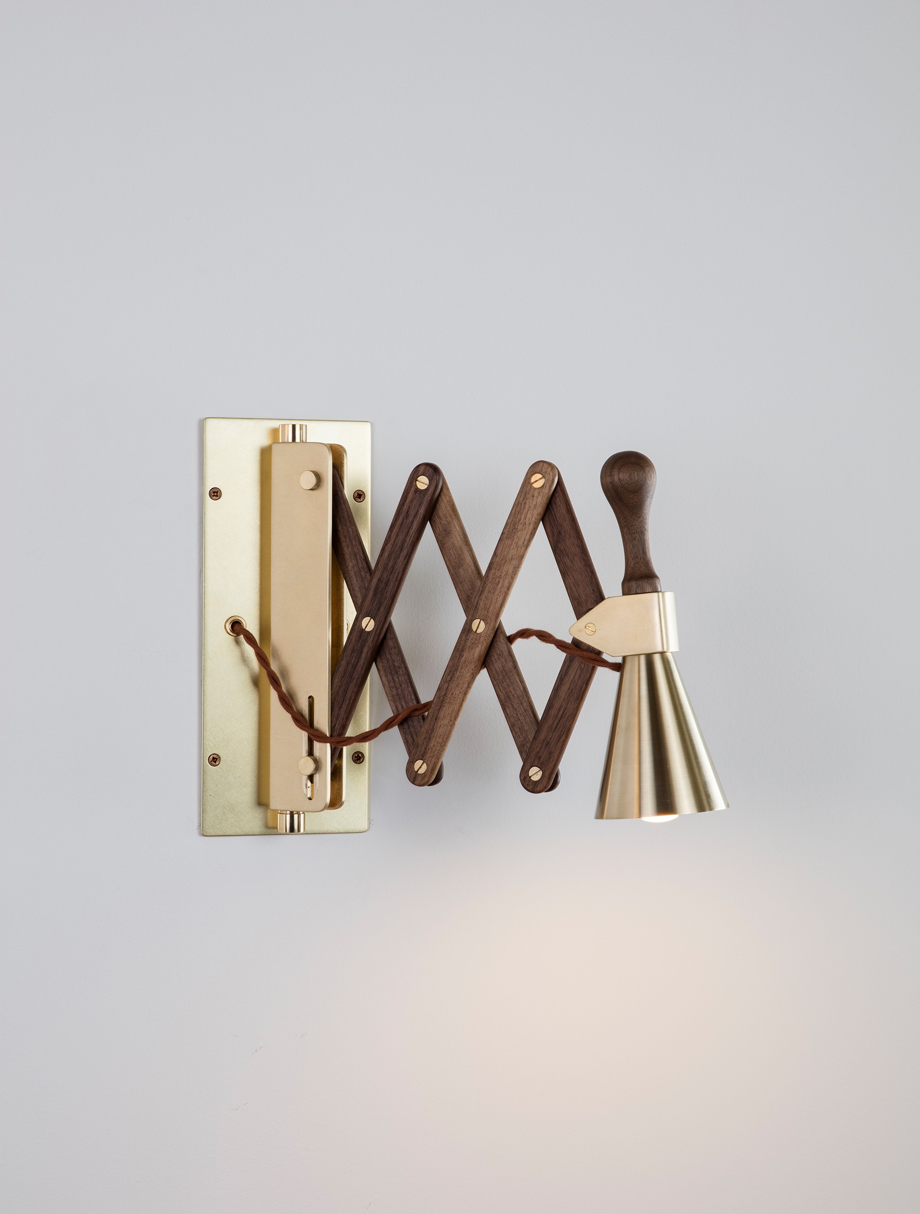 Accordion Bell Sconce